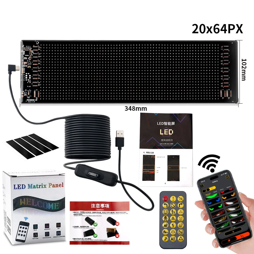 Shadow Eyes – RGB Car Window LED 2pc