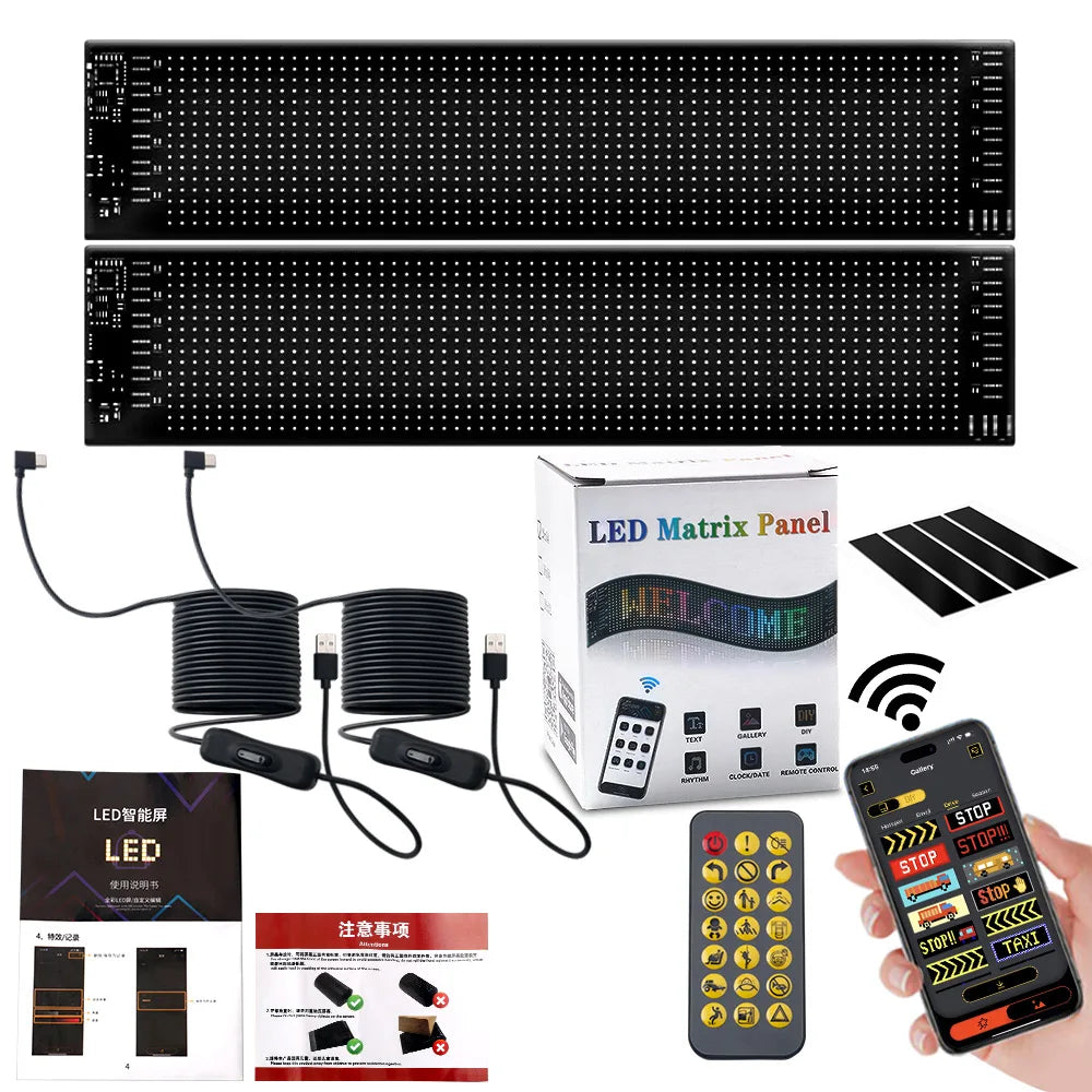 Shadow Eyes – RGB Car Window LED 2pc